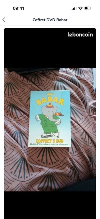 Coffret dvd babar