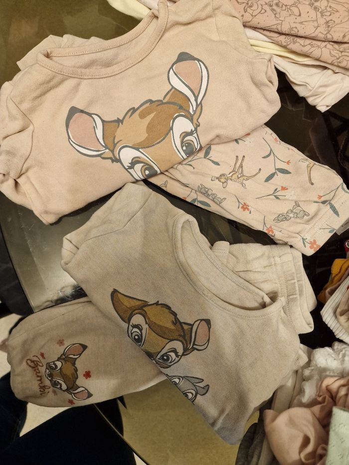 Lot pyjamas bodys 6 mois - photo numéro 2