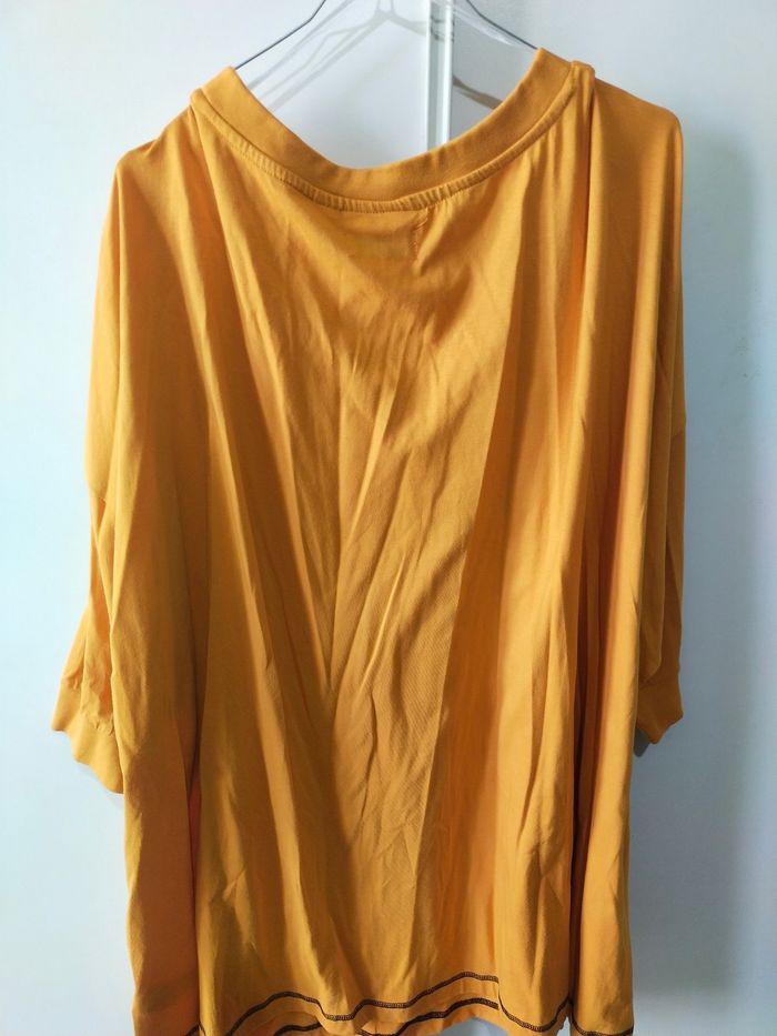T-shirt jaune BPC taille 58/60 - photo numéro 5