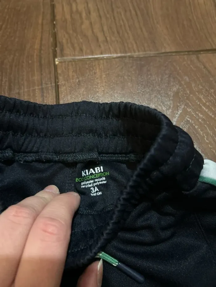 Ensemble de jogging garcon en polyester noir Kiabi 3 ans - photo numéro 8