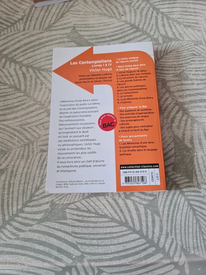 Les contemplations livre 1 à 4 VH - photo numéro 2