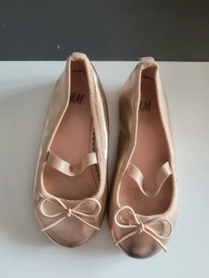 Ballerines rose doré- H&M - 25 - photo numéro 4