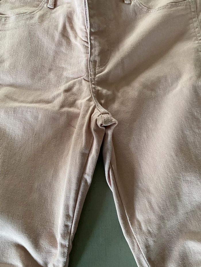 Jeans H&M skinny ankle rose pale taille US 28 / taille M France - photo numéro 3