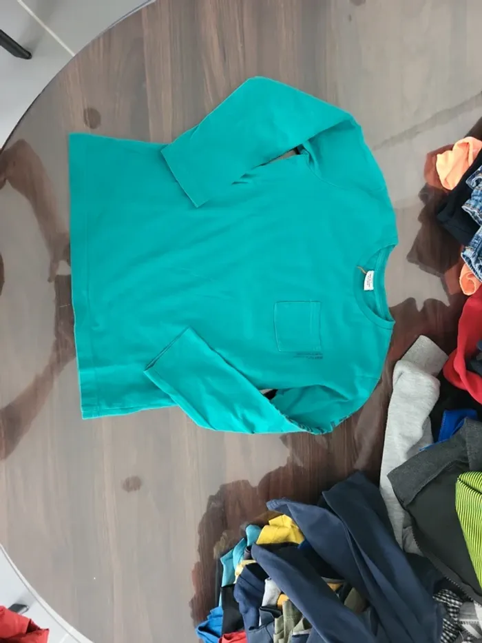 Tee shirt manche longue 8 ans tape a l oeil t28 cm