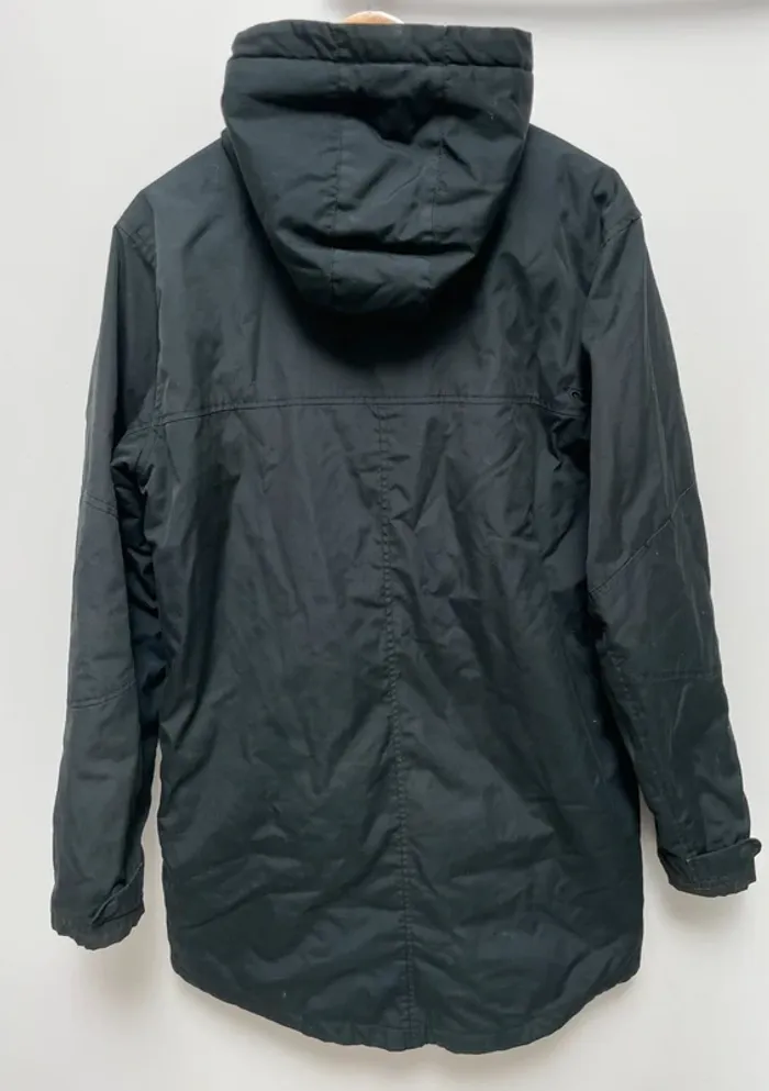 Duffle Coat hoodie Jacket black Rip Curl Mens M - photo numéro 2