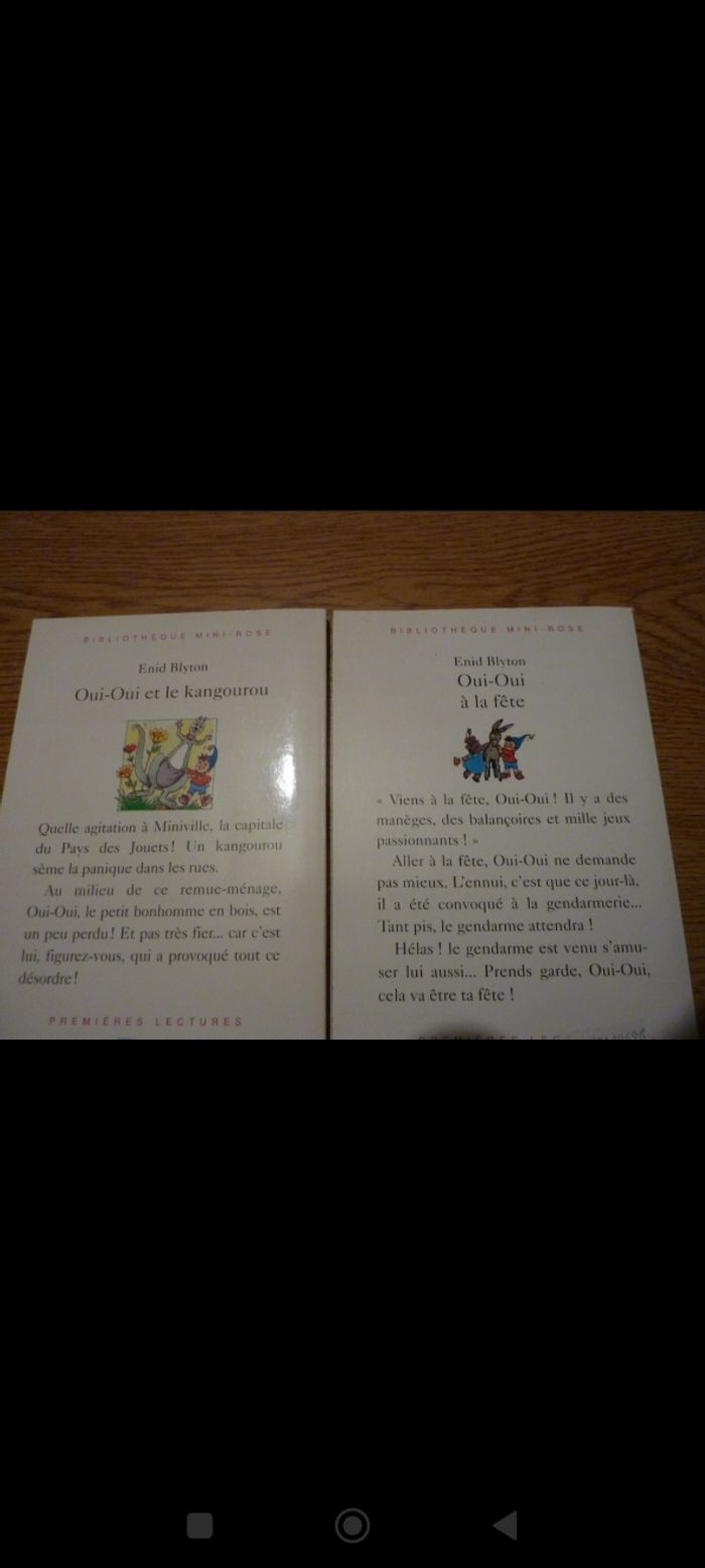Lot de 7 livres vintage pour enfants (oui oui, le lièvre et la tortue) - photo numéro 3
