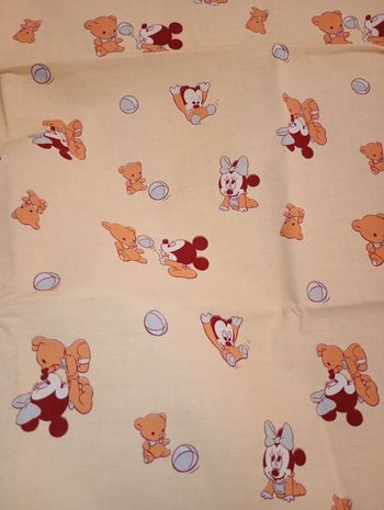 Tissu vintage Minnie 