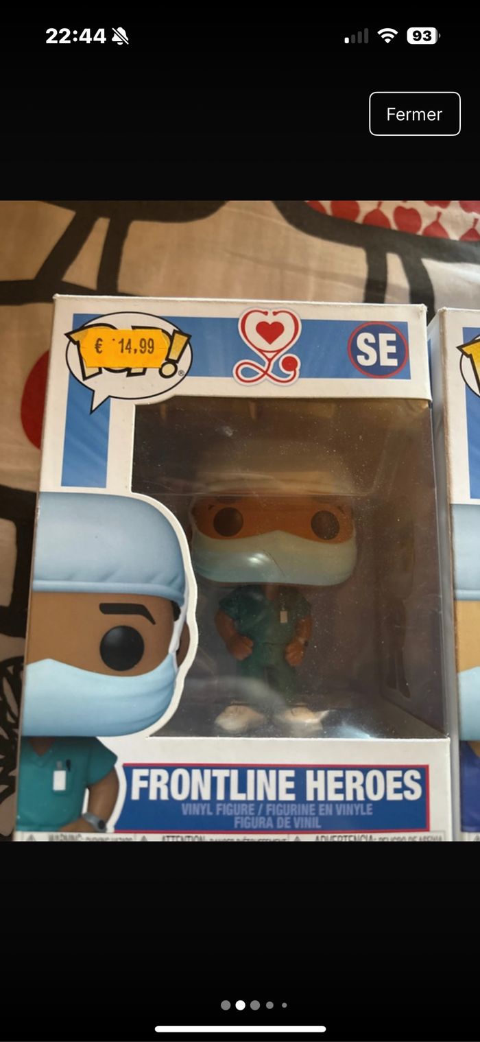 Lot Funkos Frontline Heroes - photo numéro 2