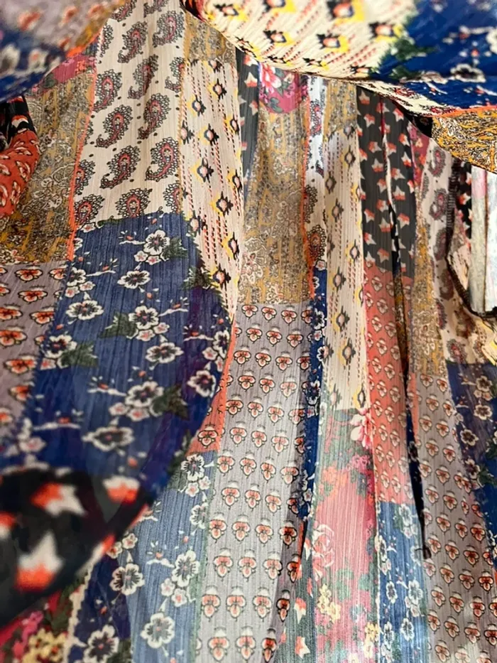 Blouse multicolore, XL -  très bon état - photo numéro 6