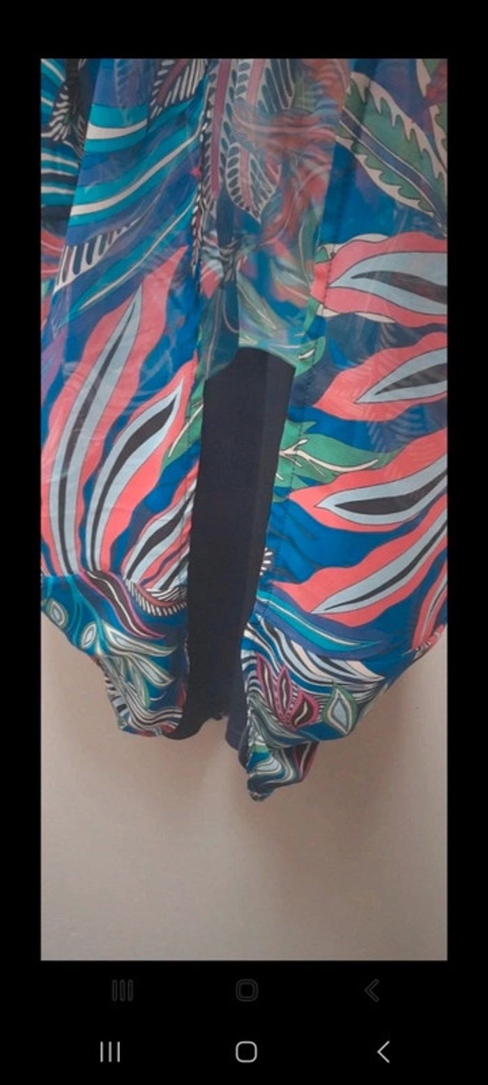 Robe fluide imprimé tropical - photo numéro 5