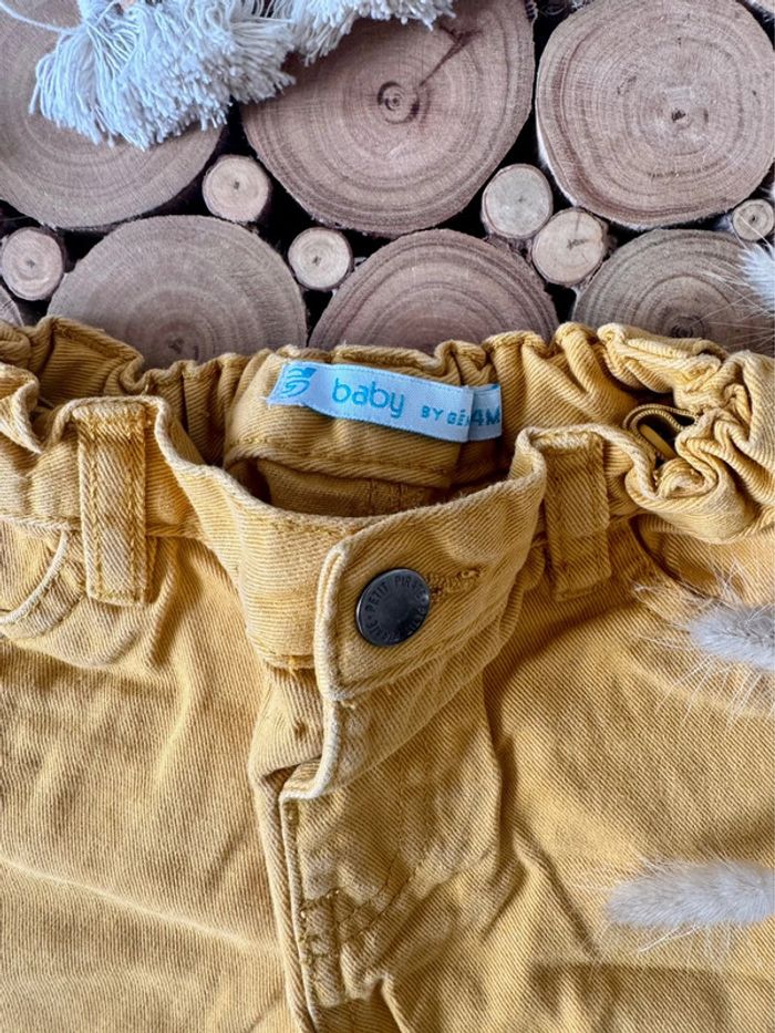 Pantalon moutarde gemo 24mois - photo numéro 3