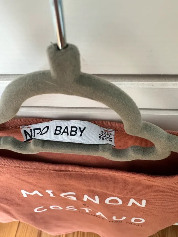 Maillot manches longues || NPO baby || 36 mois - photo numéro 4