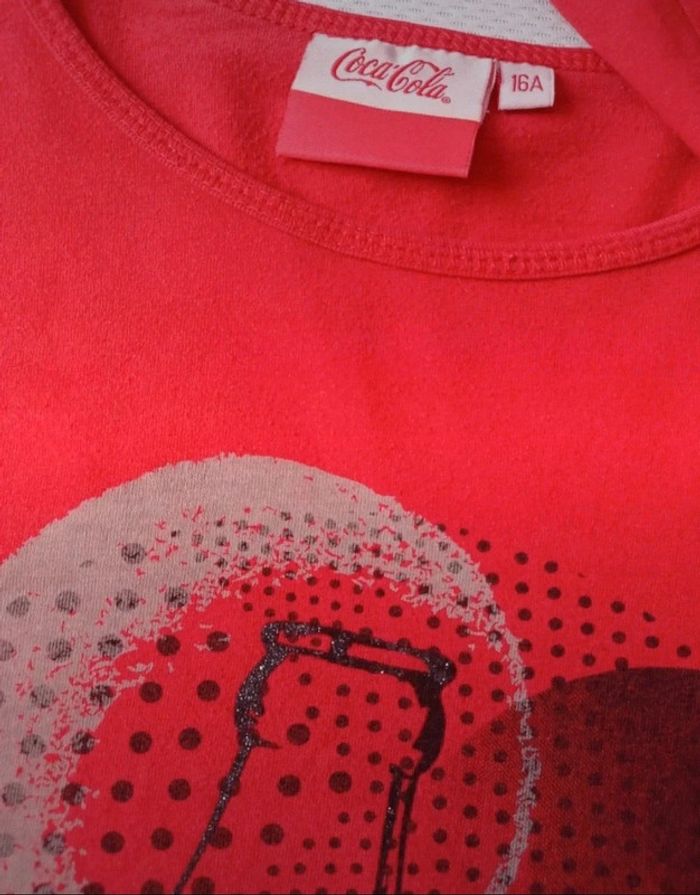 T-shirt manches longues Coco Cola 16 ans - photo numéro 3