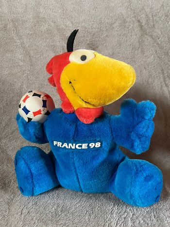 Peluche Mascotte Footix France 98