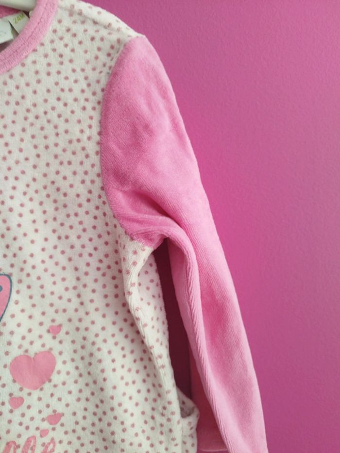 Pyjama velours Marie Disney taille 24 mois b7 - photo numéro 3