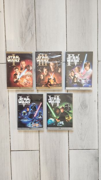 DVD Star Wars. 