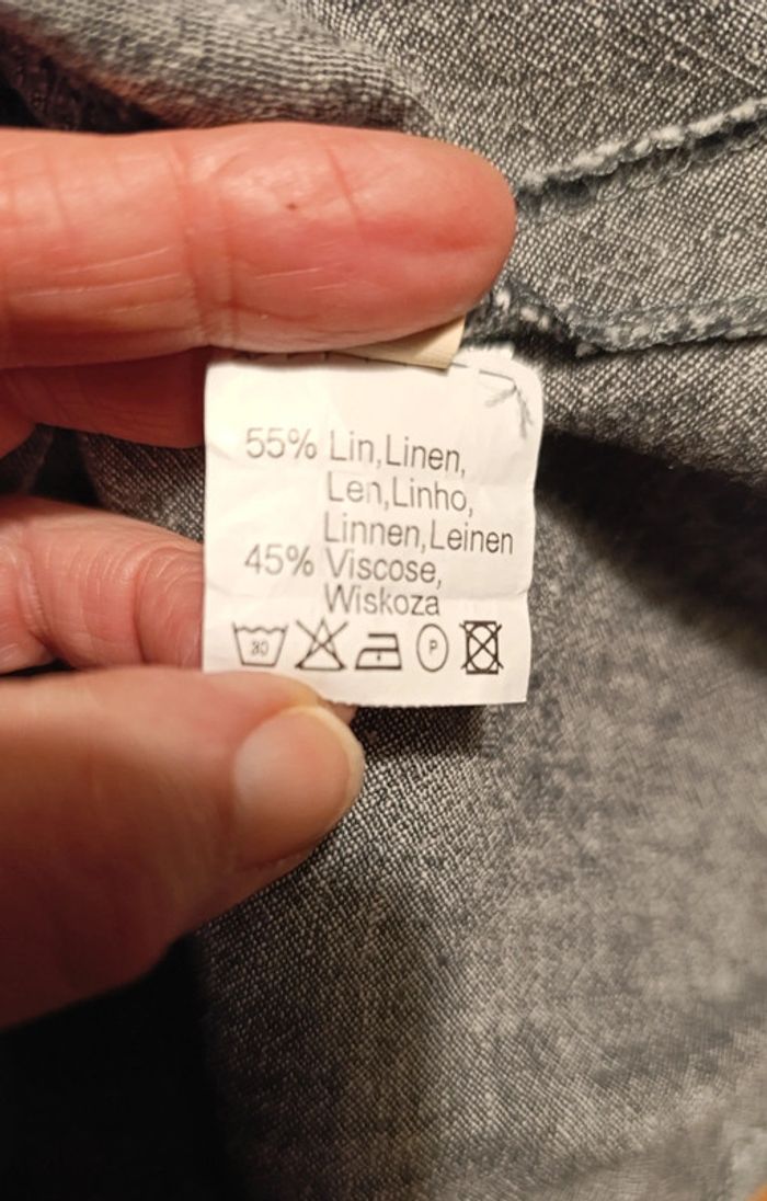 Chemise vintage. Vetissimo. Petit 46 - photo numéro 7