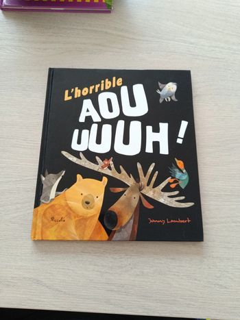 Livre L'horrible Aouuuuh !
