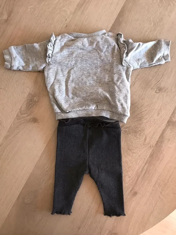 Ensemble pull et legging 3 mois - photo numéro 2