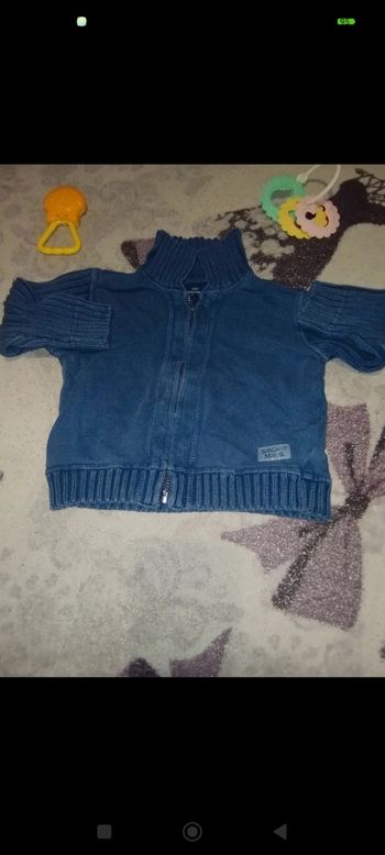 Gilet zippé sergent major 9m