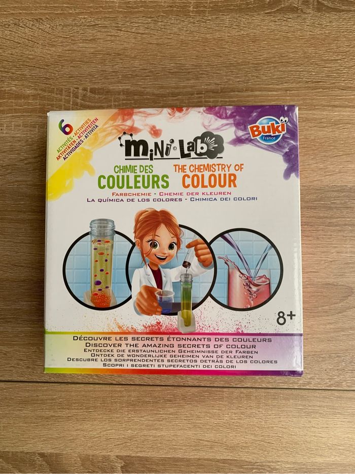 Mini lab - Chimie des couleurs neuf