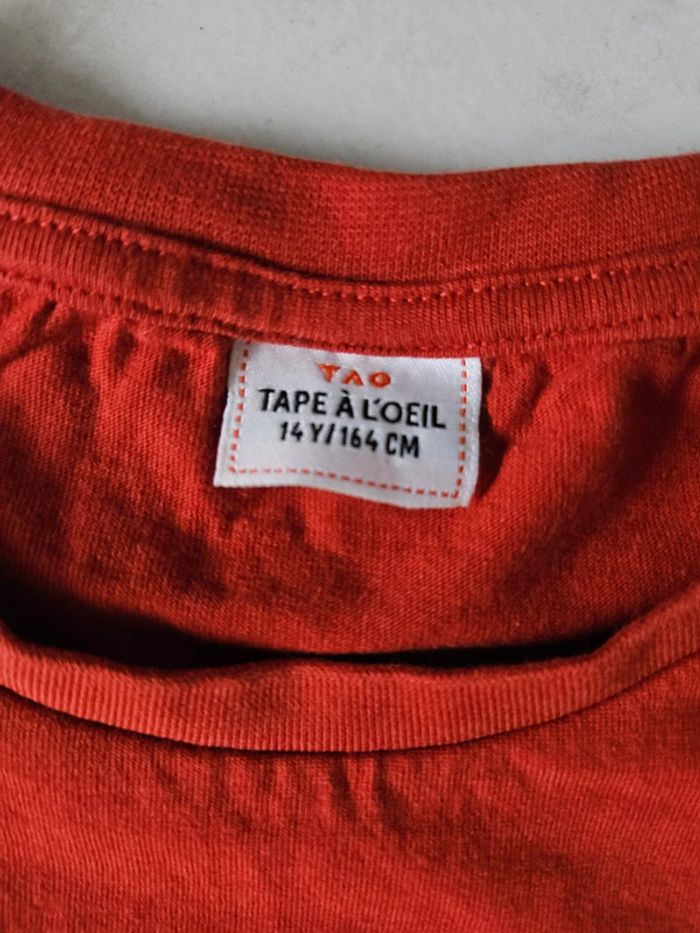 T-shirt ml garçon 14 ans Tao chev - photo numéro 4