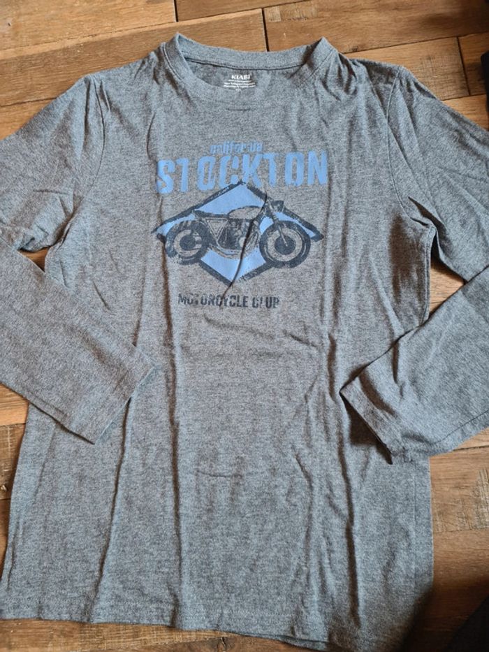 Lot 6 t shirts manches longues 12 ans - photo numéro 4