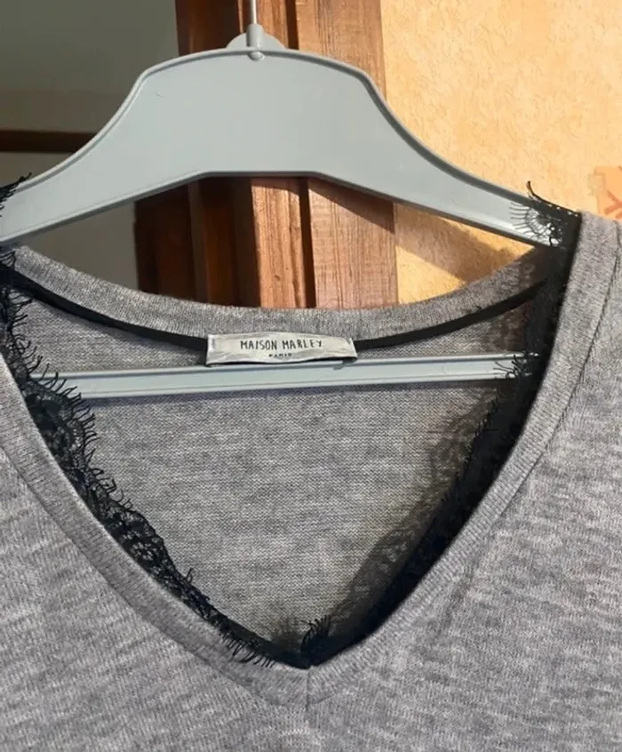 🖤 Joli Pull Femme Taille 38 – Maison Marley – Très bon état - photo numéro 3