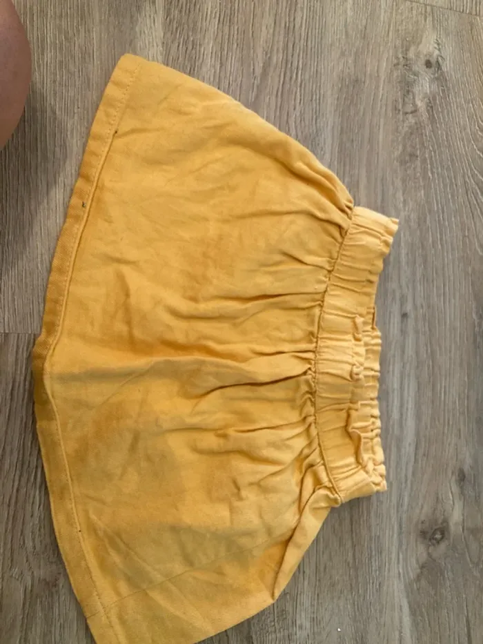 Jupe jaune 12 mois - photo numéro 3