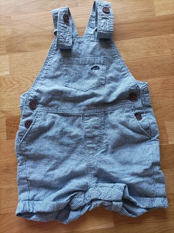 Salopette bleue 6 mois