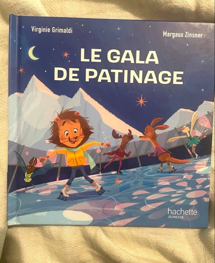 Livre « le gala de patinage » Virginie grimaldie