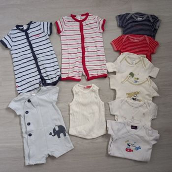 Lot vêtements été garçon 3 mois