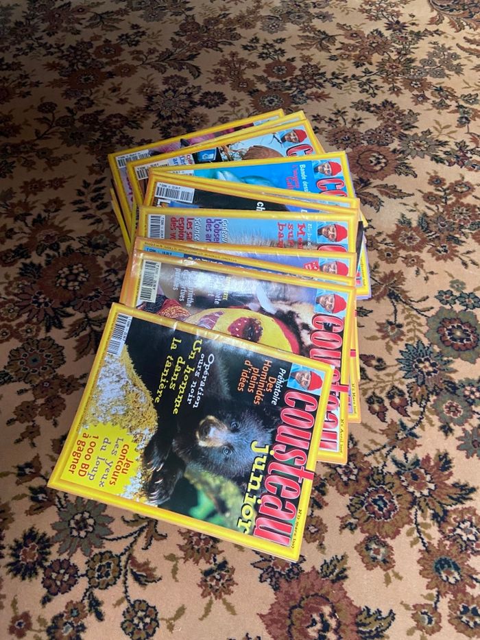 Collection cousteau magazine