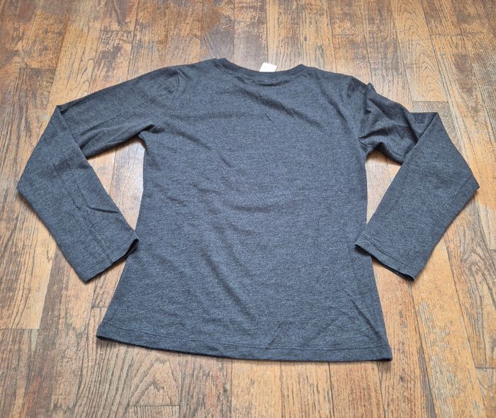 Tshirt manches longues fille complices gris imprimé taille 10ans - photo numéro 5