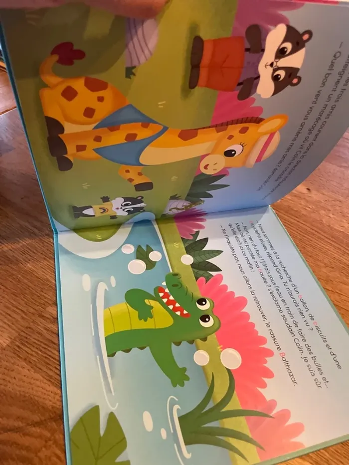 Livre à lire Mon premier Abécédaire Découvre la lettre B avec le blaireau Balthazar - photo numéro 7