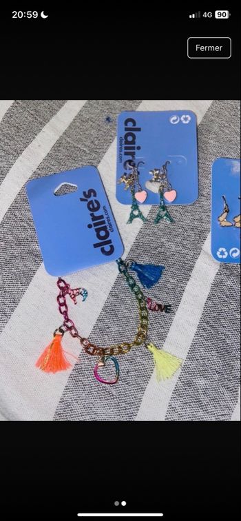 Lot bijoux claire’s
