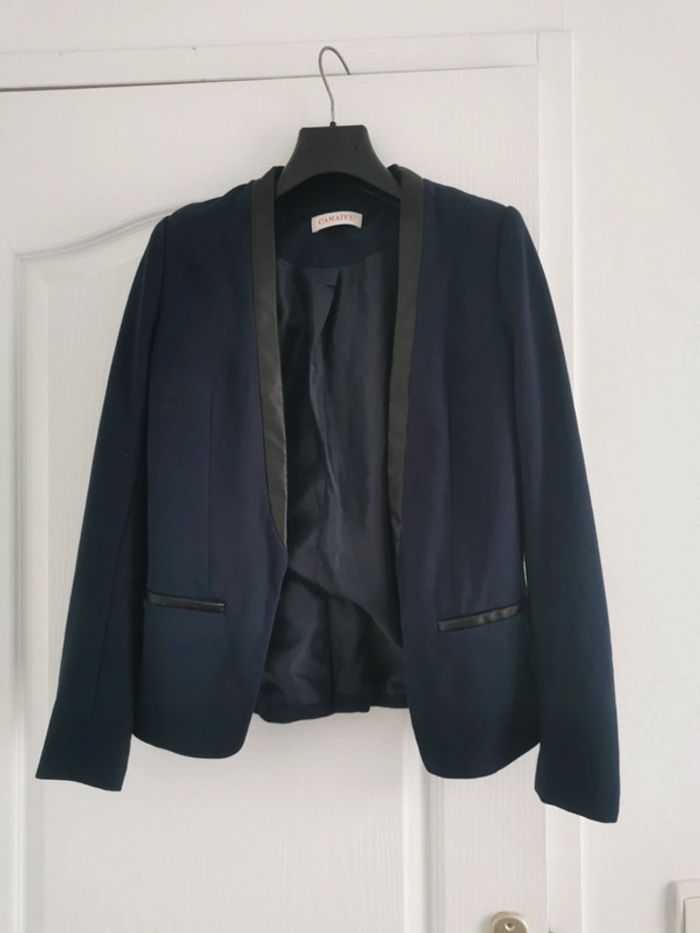 Veste blazer bleue marine