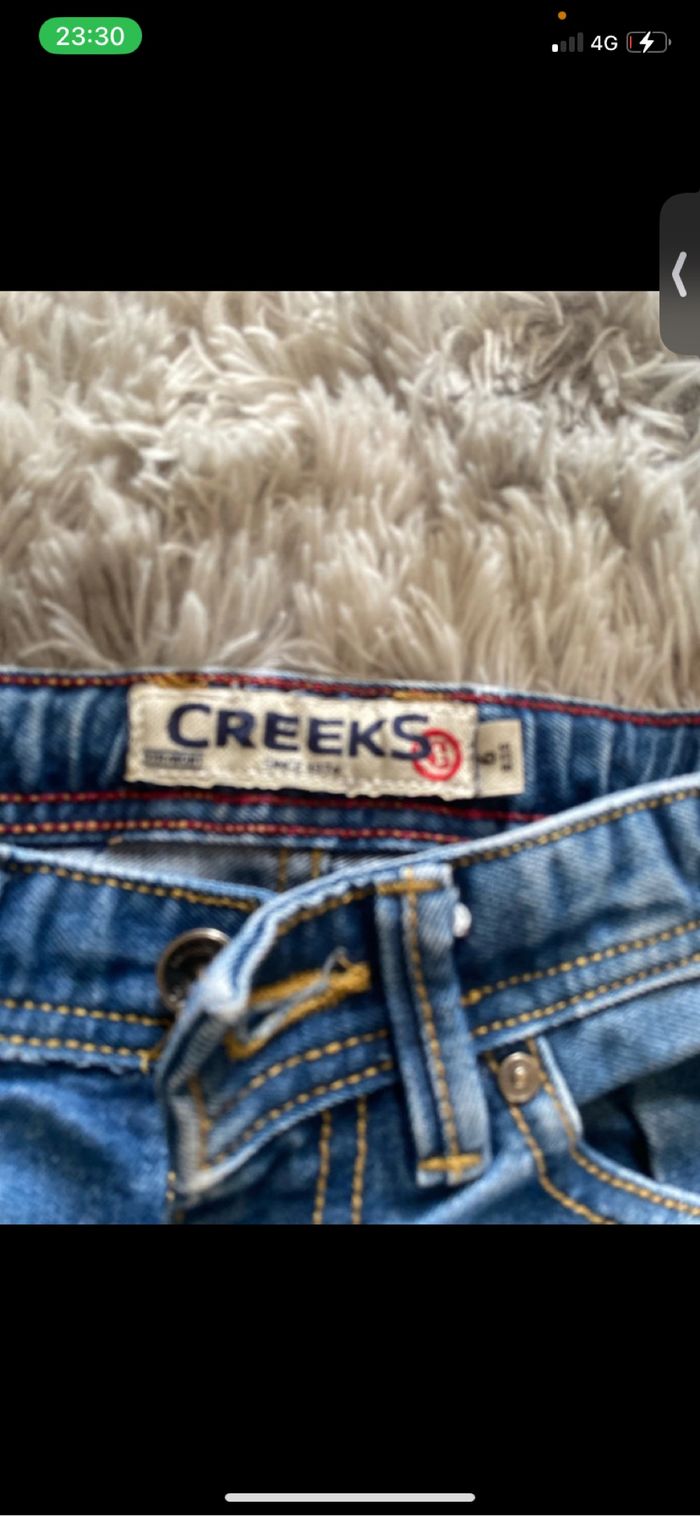 Shorte en jeans bleu - photo numéro 2