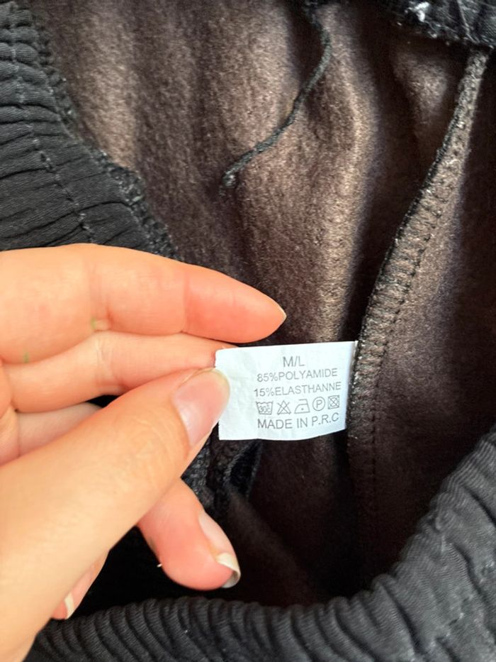 Jogging noir taille M - photo numéro 3