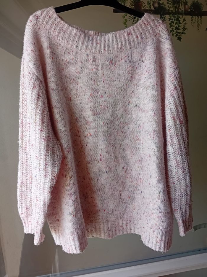 Pull rose femme - photo numéro 2
