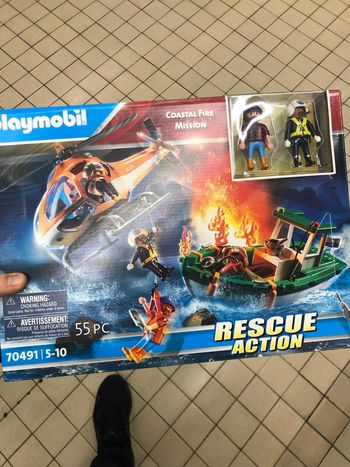 Neuf - Playmobil 70491 Coastal Fire Mission