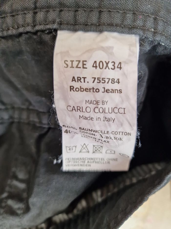 Jeans Noir Carlo Colucci - photo numéro 12