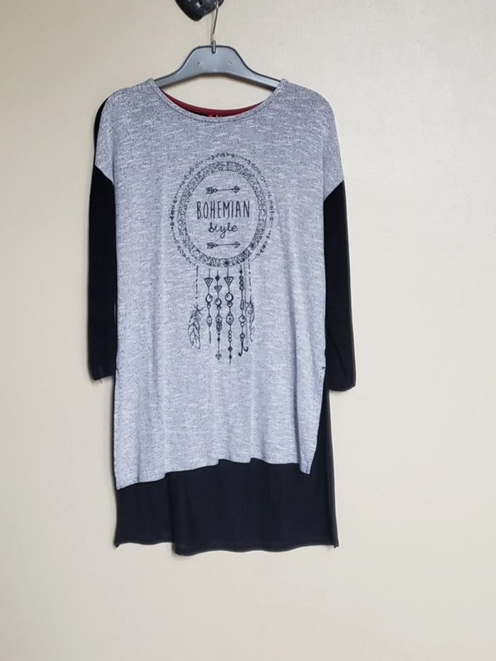 Tunique légère Bohemian style taille 12 ans