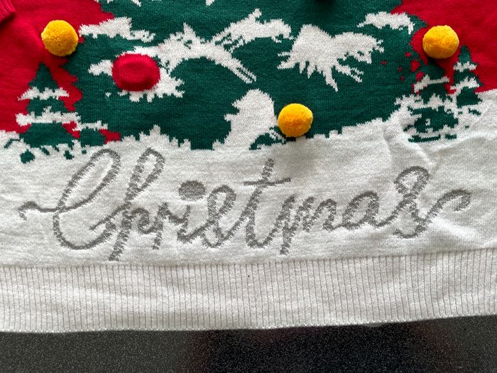 Joli Pull de Noël Décor Sapin - photo numéro 9