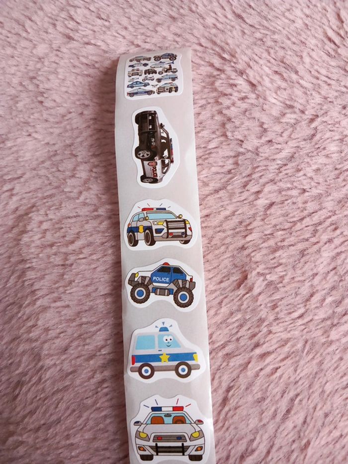 30 autocollants voiture de police - photo numéro 2