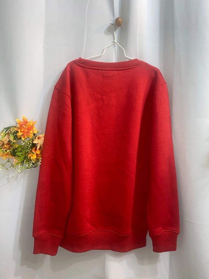 Sweat rouge Lotto taille 16 ans neuf - n8m - photo numéro 3