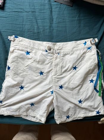 Maillot de bain homme Swim-Ology IPA Stars blanc à étoiles bleues