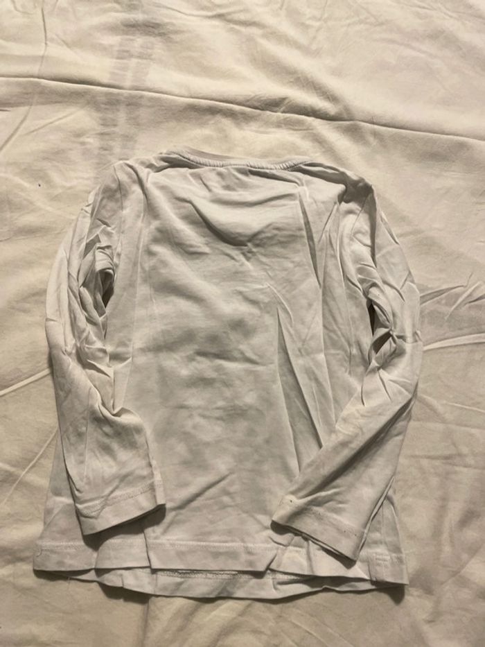 T shirt à manche longue 3 pommes 4/5 ans - photo numéro 4