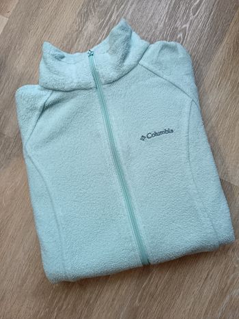 Veste polaire columbia turquoise femme taille s