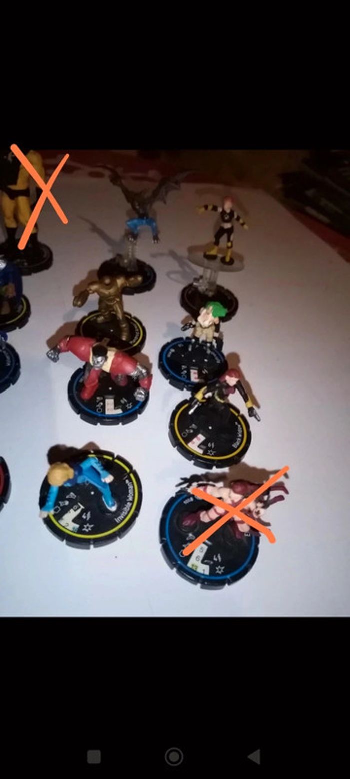 Lot de figurines de jeux Heroclix. - photo numéro 4